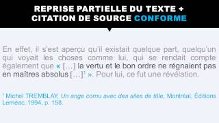 Comment citer ses sources [upl. by Yrokcaz977]