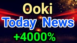 OOKI Today Pump Ooki protocol Price prediction Updates OOKI News Today [upl. by Nadnal710]