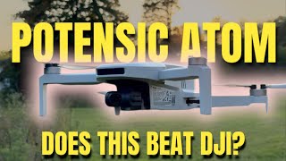 Potensic Atom Review The Best Mini Drone Under 300 [upl. by Anwahsat856]