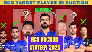 RCB Will Bid For Buttler and Rahul In Auction🔥 RCB Auction Strategy  IPL2025 [upl. by Dall]