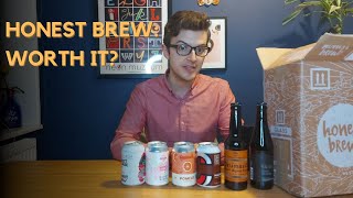 IS HONEST BREW WORTH IT Beer subscription box review [upl. by Iliam966]