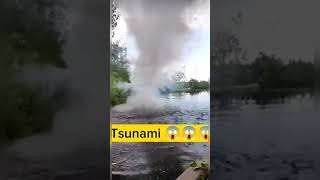 Sodium reaction With Water Tsunami 🌊💦science practical experiment [upl. by Yntrok]