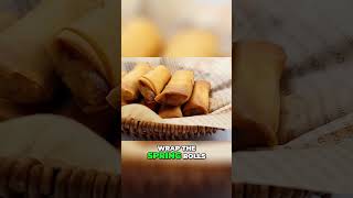 Secrets to Perfectly Crispy Spring Rolls Master the Art of Wrapping and Frying [upl. by Sinai]