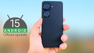 Asus Zenfone 9 Android 15 Update [upl. by Atrahc903]