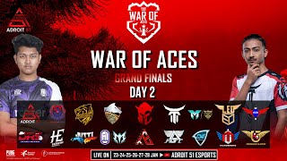 WAR OF ACES SEASON 01  GRAND FINALS DAY2  LIVE MATCH FT・rashmaycasts A51 HORAA DRS T2K A1 [upl. by Onin]