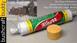 1867 German Army quotIron Rationquot Erbswurst  DIY Recipe and Story [upl. by Eiznekcm]