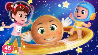 Exploring Planets amp Stars  MORE Lalafun Nursery Rhymes amp Original Kids Songs [upl. by Selene]