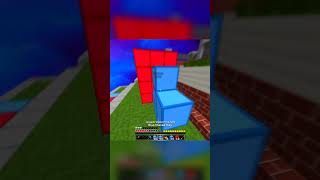 where was bro looking💀 bedwars minecraft [upl. by Goldwin]