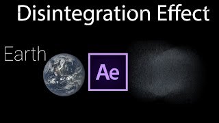 DisintegrationScatterize Effect  After Effects CC 2019 [upl. by Leimad]