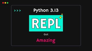 This Python REPL FEATURE is a GameChanger  Python 313 Update [upl. by Nabois598]