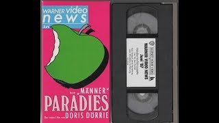 Warner Video News  Juni 1987 VHS Chevy Chase Bill Murray Caddyshack Doris Dörrie [upl. by Repip325]