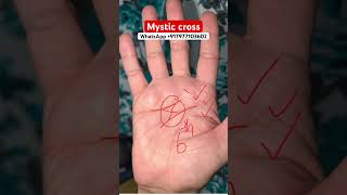 Mystic cross astrology palmreading palmistry fortunetelling horoscope palmanalysis astro [upl. by Valentine]