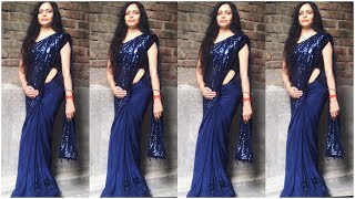 Saree draping for beginnersSaree kaise pahnte hai How to drape saree perfectlyLoveyourlook [upl. by Nnaylrebmik]