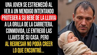 SU PADRE LO MALTRATABA SU ESPOSA LO ABANDONÓ Y QUEDÓ SOLO CON SU HIJA PARA SALIR ADELANTE TUVO [upl. by Yrdua]