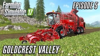 Lets Play Farming Simulator 2017  Goldcrest Valley  Episode 5 [upl. by Roter]