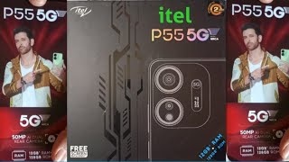 Itel P55 5G new model phone 12GB 128GB memory 📱Dual SIM 📱 How to insert sim cards full video📱 [upl. by Conni657]