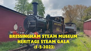 Bressingham Steam Museum Heritage Gala 152023 [upl. by Dodge]