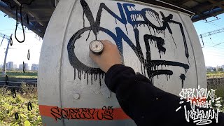 Graffiti review with Wekman Molotow 25mm squeezer [upl. by Ahsenre]