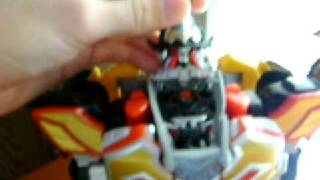 Power Rangers Mystic Force Mystic Titan Megazord Review Part 2 [upl. by Chadwick554]