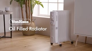 VonHaus 11 Fin 2500W Oil Filled Radiator [upl. by Perr]