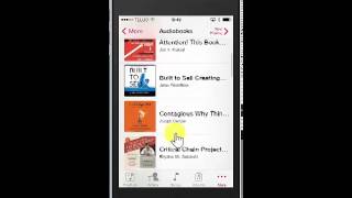 How to Listen to an Audiobook on your Iphone [upl. by Anoet]