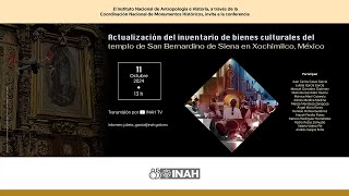 Actualización de inventario de bienes culturales Templo San Bernardino [upl. by Gertrudis]