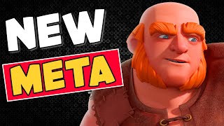 NEW META Giant Night Witch Wizard Deck  Clash Royale [upl. by Ahsirat534]