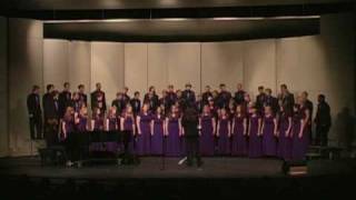 Kamiak Kantorei Choir sings Nothin Going To Stumble My Feet on 10212009 [upl. by Ahselak415]