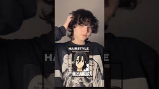 Hairstyle inspired by Miyamura anime cosplay miyamura horimiya inspiration [upl. by Llennol]