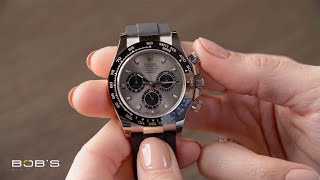 Rolex Daytona  How To Use The Chronograph  Bobs Watches [upl. by Derwin]