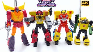 Transformers Legacy Evolution Armada Powerlinx Hot Shot  Jolt Review 4K [upl. by Anihtyc]