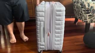 DELSEY Paris Cruise 3 0 Hardside Expandable Luggage with Spinner  Product Review [upl. by Enalda]