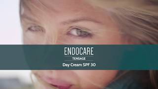 ENDOCARE TENSAGE Day Cream SPF30 Eng [upl. by Aropizt]