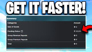 Is It Possible To Get Pending Robux FASTER In Roblox [upl. by Ociram]