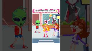 Alien prank Impossible date 😍 Android X iOS shorts [upl. by Lesak]