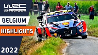 Shakedown Highlights  WRC Ypres Rally Belgium 2022 [upl. by Ahtela]