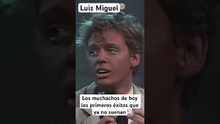 Luis Miguel los muchachos de hoy las canciones que ya nadie escucha en italiano y español viral [upl. by Weissman]