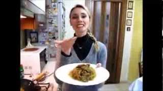 Spaghetti di soia con carne e verdure Ricette orientali [upl. by Grigson91]