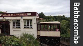 Babbacombe Cliff Railway and Model village railway [upl. by Lamahj]