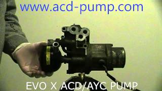 EVO X ACDAYC PUMP [upl. by Pearlstein828]