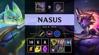 Nasus Mid vs Sylas Unstoppable  EUW Master Patch 1422 [upl. by Snej]