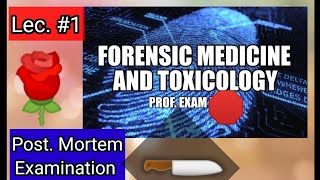 Forensicmedicine 🛑🛑 examination Lectures 1 3RDYEARMBBS Bdsproff uhs nums [upl. by Enovahs200]