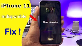 iPhone 11 indisponible Screen Fix  By 3uTools [upl. by Aicirtal]