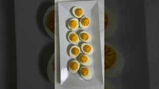 Thanksgiving Deviled Eggs with Williams Sonoma’s Thanksgiving Crunch Topping [upl. by Ambrosane]