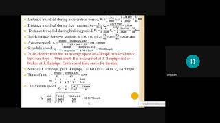 Problems on trapezoidal and quadrilateral speed time curve [upl. by Yelrihs762]