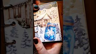 scrapbooking winter cozy scrapbook winterwonderland journaling cozyasmr [upl. by Chuah53]