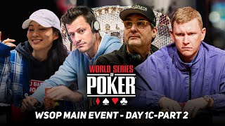 WSOP Main Event Day 1c with Phil Hellmuth Arden Cho Ben Lamb amp Matt Waxman [upl. by Albin]