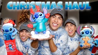 HUGE STITCH CHRISTMAS HAUL  Louie’s Life [upl. by Ellehsat]