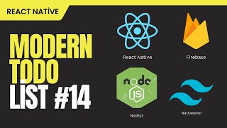 Modern ToDo List  React Native  Loader Ekranı Yapıyoruz 14 [upl. by Kathlene660]