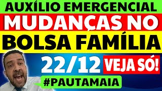 2212 MUDANÇAS NO BOLSA FAMÍLIA AUXÍLIO EMERGENCIAL VEJA SÓ VOCÊ PRECISA SABER DISSO [upl. by Burnaby]